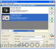 Solid AVI/DIVX/WMV/MPEG to DVD Burner screenshot